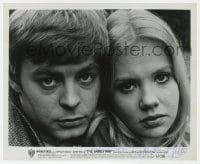 1h365 HAYLEY MILLS signed 8.25x10 still 1967 portrait with Hywel Bennett in The Family Way!