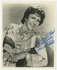1h387 JEAN STAPLETON signed 8x10 still 1970s smiling portrait of the All in the Family star!