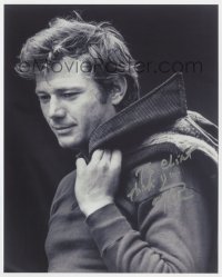 1h955 MICHAEL PARKS signed 8x10 REPRO still 1980s the handsome actor with jacket over his shoulder!