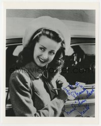 1h962 NOEL NEILL signed 8x10 REPRO still 1990s she wrote Lois Lane, her Superman character name!