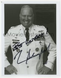 1h963 NORMAN SCHWARZKOPF JR. signed 8x10 REPRO photo 1980s portrait of the U.S. Army general!