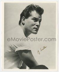 1h969 RAY LIOTTA signed 8x10 REPRO still 1990s great close up in T-shirt with his sleeve rolled up!