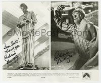 1h489 RICHARD MULLIGAN signed 8.25x9.75 still 1981 trying to kill himself in two scenes from S.O.B.!