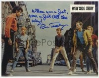 1h125 RUSS TAMBLYN signed French LC 1962 when yur a Jet, your a Jet all the way, West Side Story