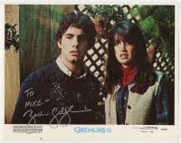1h102 GREMLINS signed LC #3 1984 by Zach Galligan, who's close up with Phoebe Cates!