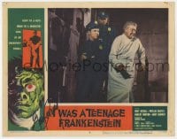 1h103 I WAS A TEENAGE FRANKENSTEIN signed LC #6 1957 by Gary Conway, who's pictured in the border!
