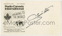 1h118 GLENN FORD signed 4x7 first day cover 1970s it can be framed & displayed with a repro still!