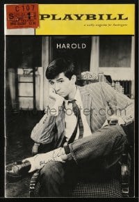 1h161 HAROLD signed playbill 1962 by Anthony Perkins, Don Adams, Stephen Cheng AND Joe E. Marks!
