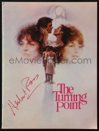 1h088 HERBERT ROSS signed souvenir program book 1977 the director of the Turning Point!