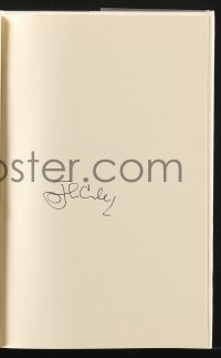 1h012 JOHN CLEESE signed hardcover book 2014 the English comedian's autobiography So, Anyway...!