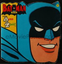 1j325 BATMAN & ROBIN softcover book 1966 cool illustrated superhero guide From Alfred to Zowie!
