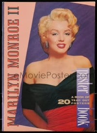 1j330 MARILYN MONROE II POSTER BOOK softcover book 1989 great full-page images!