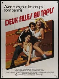 1j488 ALL THE MARBLES French 1p 1982 Peter Falk & sexy female wrestlers, The California Dolls!