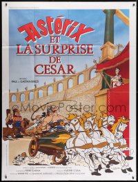 1j500 ASTERIX VS. CAESAR French 1p 1985 art of comic cartoon characters by Albert Uderzo!