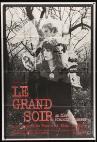 1j518 BIG NIGHT French 1p 1976 Francis Reusser's Le Grand Soir, Jacqueline Parent, Arestrup!