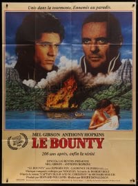 1j535 BOUNTY French 1p 1984 Mel Gibson, Anthony Hopkins, Laurence Olivier, Mutiny on the Bounty!