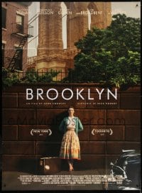 1j540 BROOKLYN French 1p 2016 Saoirse Ronan, Domhnall Gleeson, NYC!