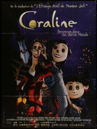 1j567 CORALINE French 1p 2009 cool 3-D stop-motion animated feature, be careful what you wish for!