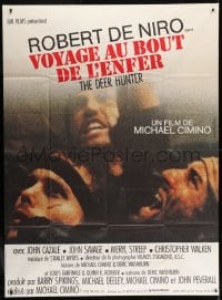 1j593 DEER HUNTER French 1p 1979 directed by Michael Cimino, Robert De Niro, different image!