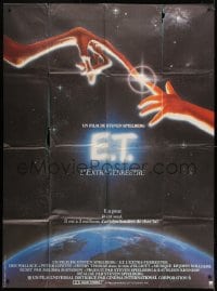 1j619 E.T. THE EXTRA TERRESTRIAL French 1p 1982 Steven Spielberg, classic fingers touching image!