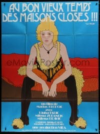 1j645 FEAR French 1p 1974 Matjaz Klopcic's Strah, art of blonde Yugoslavian prostitute by Guerin!