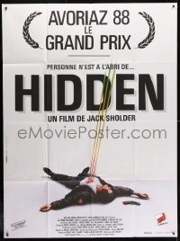 1j715 HIDDEN French 1p 1988 completely different of murdered man on the ground!