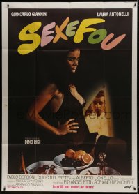 1j724 HOW FUNNY CAN SEX BE French 1p 1974 Sessomatto, Giancarlo Giannini & sexy Laura Antonelli!