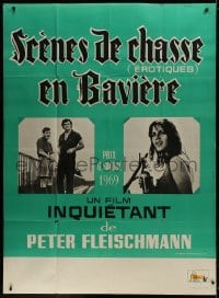 1j727 HUNTING SCENES FROM BAVARIA French 1p 1969 Peter Fleischmann's Jagdszenen aus Niederbayern
