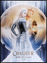 1j728 HUNTSMAN WINTER'S WAR teaser French 1p 2016 Emily Blunt and Charlize Theron, villains!