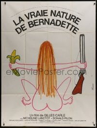1j754 LA VRAIE NATURE DE BERNADETTE French 1p 1972 Gilles Carle's The True Nature of Bernadette!
