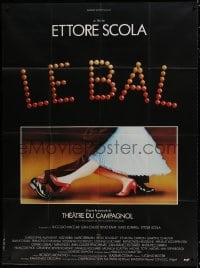 1j763 LE BAL French 1p 1983 really cool art of dancing legs, directed by Ettore Scola!