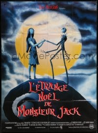 1j834 NIGHTMARE BEFORE CHRISTMAS French 1p 1994 Tim Burton, Disney, different horror cartoon image!