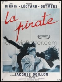 1j854 PIRATE French 1p 1984 Jane Birkin, Philippe Leotard, directed by Jacques Doillon!