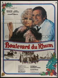1j892 RUM RUNNERS style A French 1p 1971 Boulevard du rhum, sexy Brigitte Bardot & Lino Ventura!