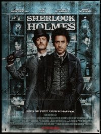 1j906 SHERLOCK HOLMES advance French 1p 2010 Guy Ritchie directed, Robert Downey Jr., Jude Law!