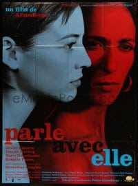 1j940 TALK TO HER French 1p 2002 Pedro Almodovar's Hable con ella, close up of Leonor Watling!
