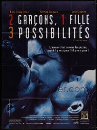 1j959 THREESOME French 1p 1994 Lara Flynn Boyle, Stephen Baldwin, Charles, three possibilities!