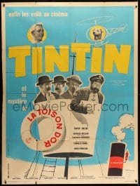 1j960 TINTIN ET LE MYSTERE DE LA TOISON D'OR French 1p 1961 Jean-Pierre Talbot, Tealdi art!