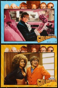 1j122 GOLDMEMBER 8 French LCs 2002 Mike Myers as Austin Powers, Beyonce Knowles, James Bond spoof!