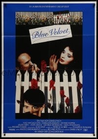 1j246 BLUE VELVET German 33x47 1987 David Lynch cult classic, Isabella Rossellini, Kyle McLachlan