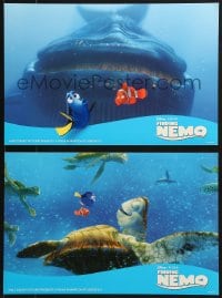 1j121 FINDING NEMO 8 LCs 2003 best Disney & Pixar animated fish movie, cool underwater images!