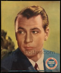 1j022 BLUEBEARD'S EIGHTH WIFE jumbo LC 1938 great close portrait of Gary Cooper, Ernst Lubitsch