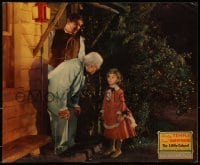 1j027 LITTLE COLONEL jumbo LC 1935 cute Shirley Temple with Lionel Barrymore & Warwick by door!
