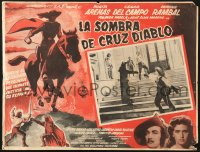 1j446 LA SOMBRA DE CRUZ DIABLO Mexican LC 1955 Rosa Arenas, Shadow of the Devil's Cross!