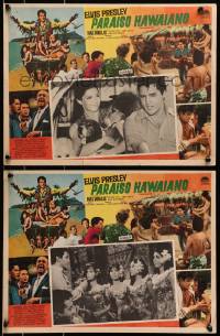 1j411 PARADISE - HAWAIIAN STYLE 3 Mexican LCs 1967 Elvis Presley with beautiful island girls!