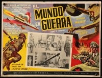 1j465 THINGS TO COME Mexican LC R1950s Menzies, H.G. Wells, cool elaborate futuristic set!