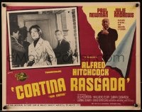 1j468 TORN CURTAIN Mexican LC 1967 Paul Newman, Julie Andrews, Alfred Hitchcock shown!