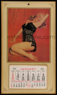 1j299 MARILYN MONROE commercial Golden Dreams calendar 1955 Golden Dreams from Playboy centerfold!
