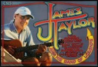 1j109 JAMES TAYLOR signed 13x19 music concert poster 2008 by artist Randy Tuten!