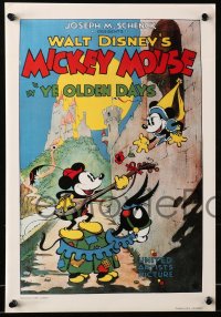 1j066 WALT DISNEY group of 3 12x17 commercial posters 1990 art of Mickey Mouse, Donald Duck & Goofy!
